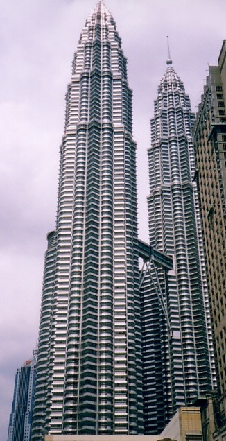 Doppelaufs�tze in Kuala Lumpur, Malaysia
